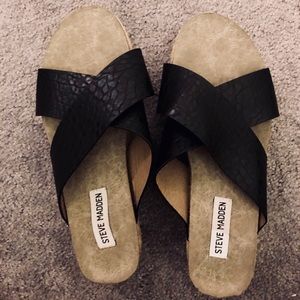 Steve Madden platform sandals *worn once*